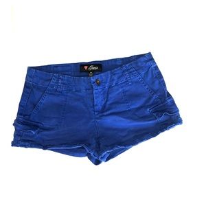 Guess cobalt blue shorts